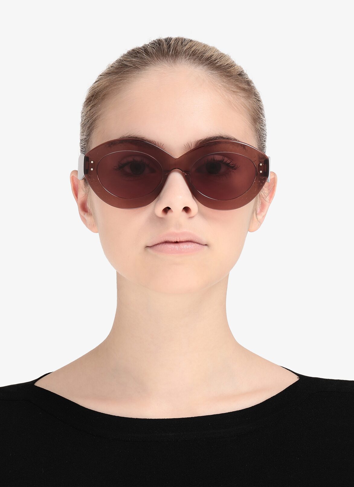 Sunglasses ALAÏA BLUSH-BLUSH-RED SUNGLASSES